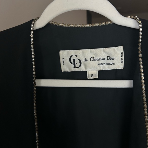 Christian Dior Black Dress with Jacket - Picture 6 of 6